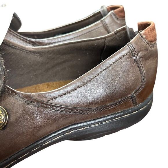 Cobb Hill by New Balance Womens Paulette Leather Brown Comfort Loafers sz 8 W - Picture 12 of 16